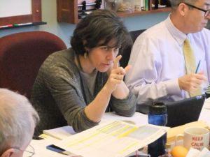 Appropriations Chair Mitzi Johnson looking for cuts of any size, large or small. 