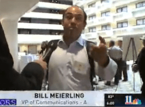 "If you'll please turn the camera off…"