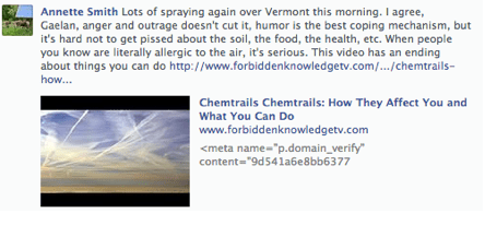 Annette Smith Chemtrails