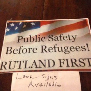 Looks like a nativist, walks like a nativist, quacks like a nativist. (Photo by VTDigger)